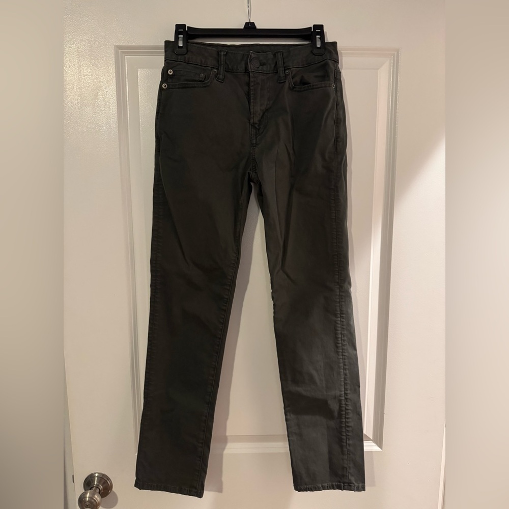 American Eagle Outfitters Men's Dark Gray Jeans
